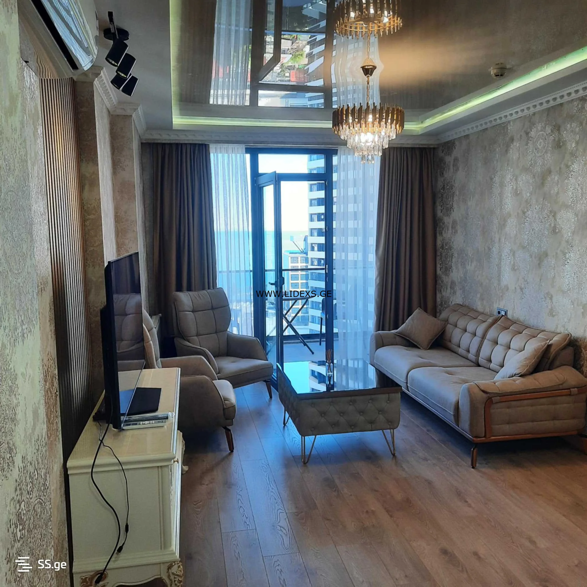 ქირავდება დღიურად 4-ოთახიანი ბინა თბილისში