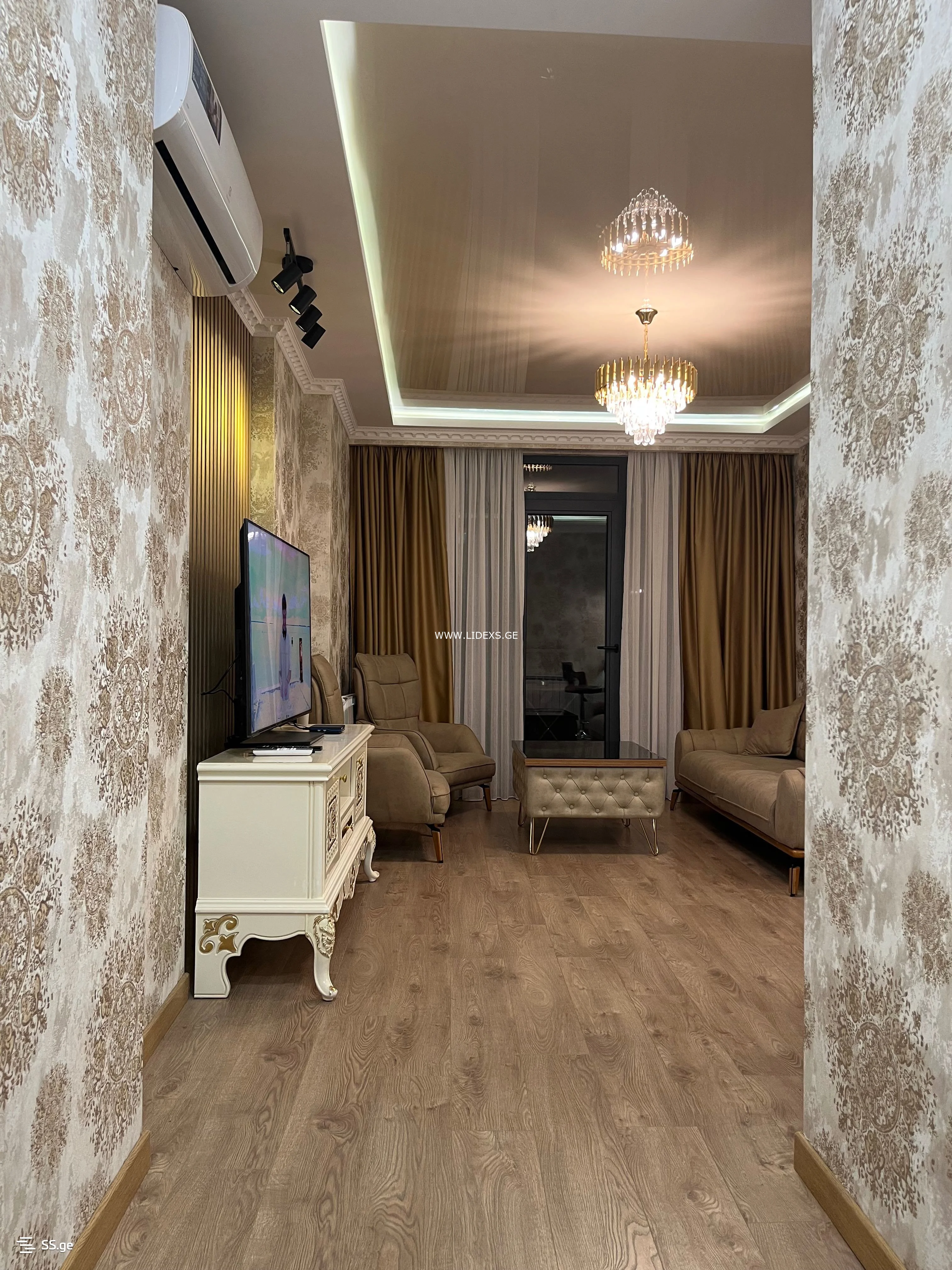 ქირავდება დღიურად 4-ოთახიანი ბინა თბილისში